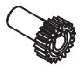 Części / Kyocera-Mita / GEAR Z20S MPF 302HS08160, Drive gear, 1  pc(s)