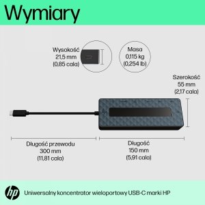 Stacja dokująca HP HP Univ USB-C Multiport Hub