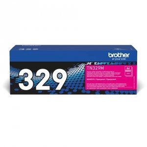 Brother oryginalny toner TN-329M. magenta. 6000s. Brother HLL-8350CDW.HLL-9200CDWT TN329M