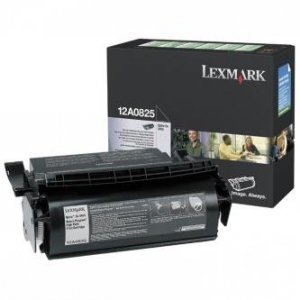 Lexmark oryginalny toner 12A0825. black. 23000s. return. Lexmark Optra SE-3455 12A0825