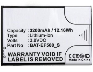 Części / CoreParts / zamiennik / Battery for Bluebird Scanner 12.2Wh Li-ion 3.8V 3200mAh Black, EF500R