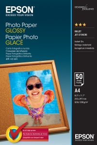 Epson Photo paper, foto papier, połysk, biały, A4, 200 g/m2, 50 szt., C13S042539, atrament