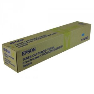 Epson oryginalny toner C13S050039. yellow. 6000s. Epson AcuLaser C8500. 8500PS. 8600. 8600PS C13S050039