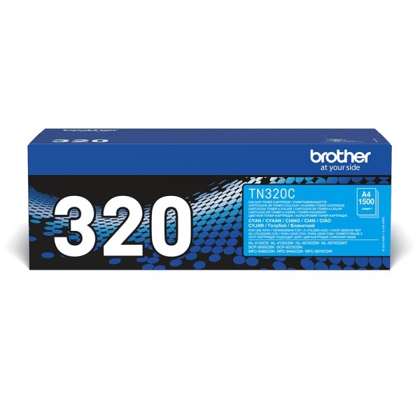 Toner Brother TN320C. cyan. 1500s. Brother HL-4150CDN. 4570CDW TN320C