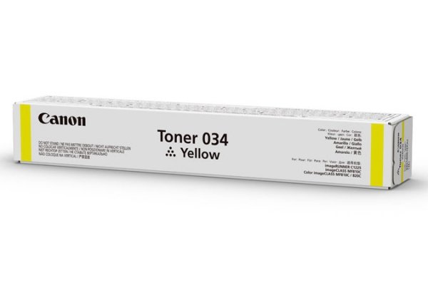 Toner Canon 034. yellow. 7300s. 9451B001. Canon iR-C1225. C1225iF 9451B001