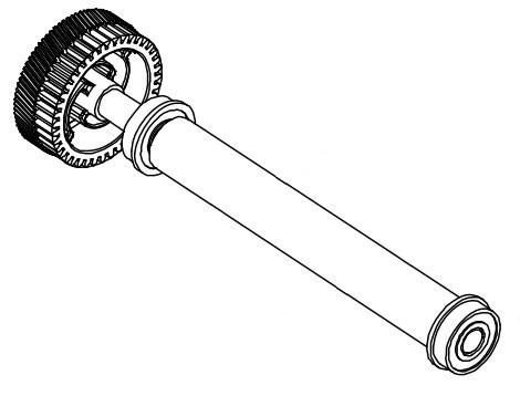 Części / Honeywell / (2PK) ASSY PLATEN ROLLER UPPER H4 