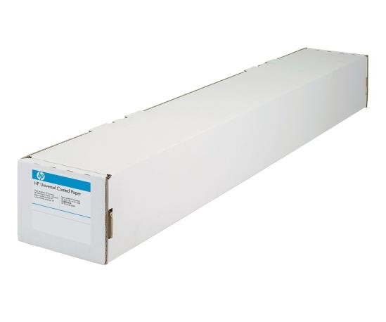 Papier do plotera / HP / 1067/30.5m/Universal Heavyweight Coated Paper. 1067mmx30.5m. 42. Q1414B. 131 g/m2. uniwersalny papier. powlekany. biały. do dr Q1414B