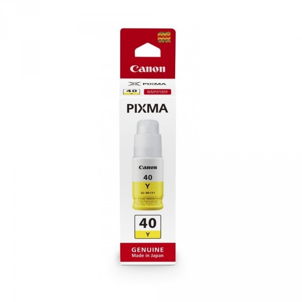 Tusz Canon 3402C001, yellow, 7700s, 70ml, GI-40 Y, Canon PIXMA G5040,G6040