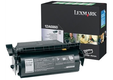 Toner Lexmark 12A6860. black. 10000s. return. Lexmark T620. X620e. T622 12A6860