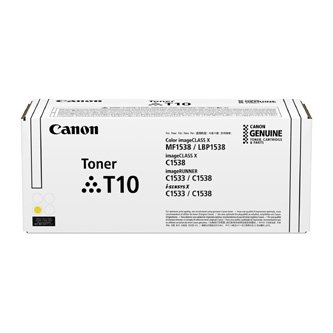 Toner Canon T10 Y, 4563C001, yellow, 10000s, high capacity