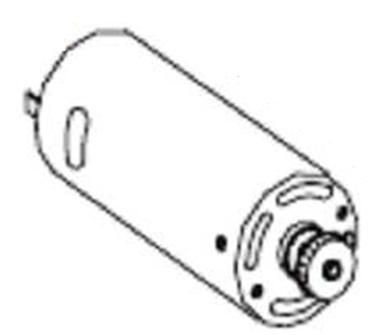 Części / ZEBRA / Kit Maint Ribbon Supply DC Motor, 170PAX2, PAX3, PAX4 