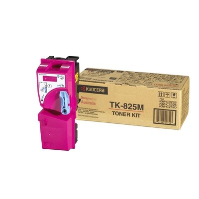 Toner Kyocera-Mita TK825M. magenta. 7000s. 1T02FZBEU0. Kyocera Mita KMC-2520. KM-C3232 1T02FZBEU0
