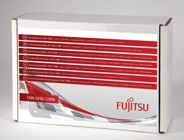 Części Fujitsu / Scanner Consumable Kit **New Retail** 3450-1200K