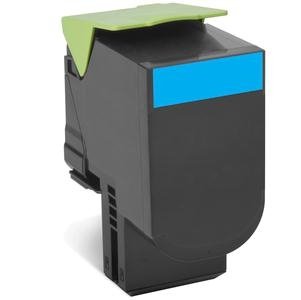 Toner Lexmark 802HCE Projekt-Toner Cyan 3000ppm 80C2HCE