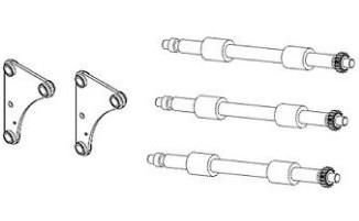 Części / ZEBRA / Kit Feed Rollers TTP2XX0/KR403, qty.3 