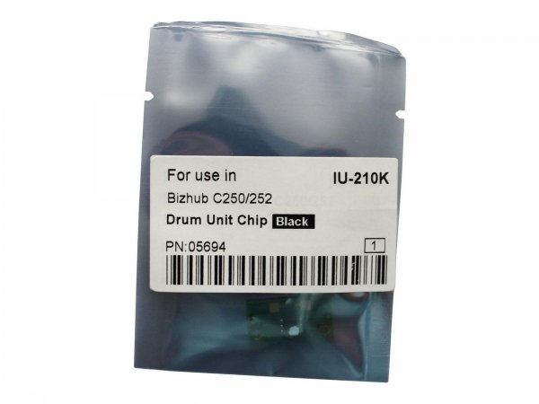 Części / CoreParts / zamiennik / Drum Chip Black KONICA MINOLTA Bizhub C250/252