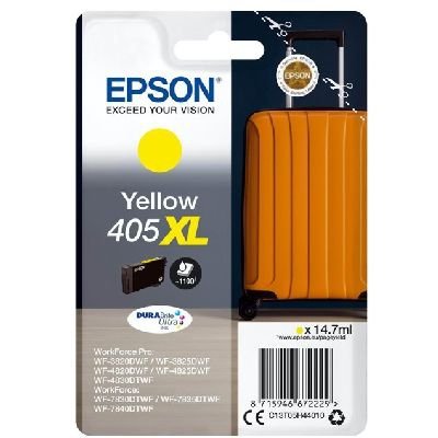 Epson oryginalny tusz / tusz C13T05H44010, 405XL, yellow, 1x14.7ml, Epson WF-7835DTWF, WF-7830DTWF, WF-7840DTWF, WF-4830DTWF