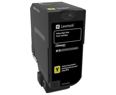 Toner Lexmark 84C0H40, yellow, 16000s, Lexmark CX725de, CX725dhe, CX725dthe 84C0H40