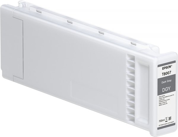 Tusz EPSON  C13T800700, dark gray, 700ml, Epson SureColor SC-P10000, SC-P20000 C13T800700