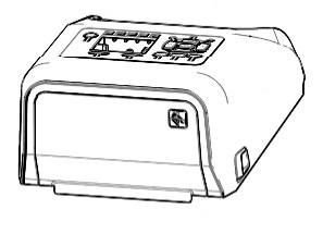 Części / ZEBRA / Kit, Cover Assembly for  Standard Models with LCD  (includes Media Window), ZD620T P1080383-239, 1 pc(s)