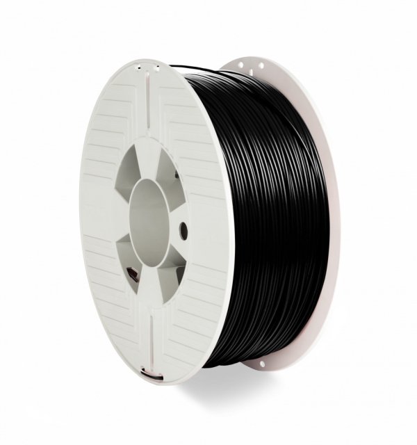 EOL - wycofany z oferty - Filament 3D Verbatim PET-G, 1,75mm, 1000g, 55052, black