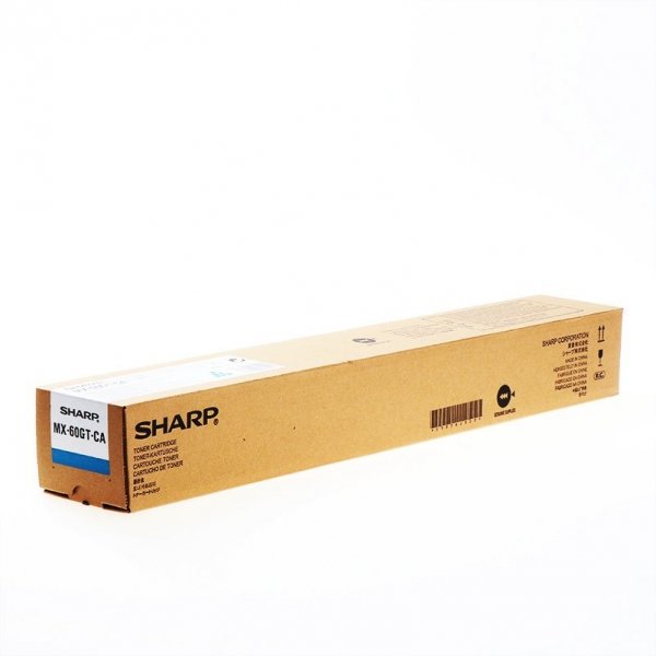 Toner SHARP MX60GTCA. cyan. 24000s. Sharp MX-3050N/3060N/3070N/3550N/3560N/3570N/4050N MX61GTCA