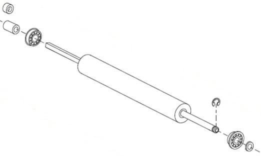 Części / ZEBRA / Kit, Platen Roller, 600 dpi 110Xi4 