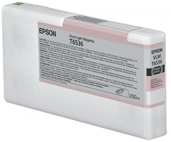 Tusz EPSON C13T653600. light vivid magenta. 200ml. Epson Stylus Pro 4900 C13T653600