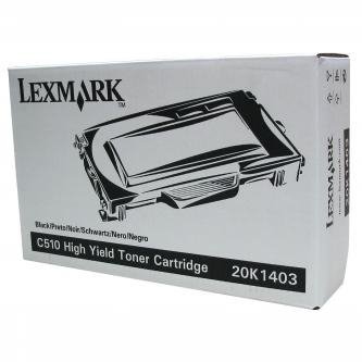 Lexmark Oryginalny toner 20K1403. black. 10000s. Lexmark C510 20K1403