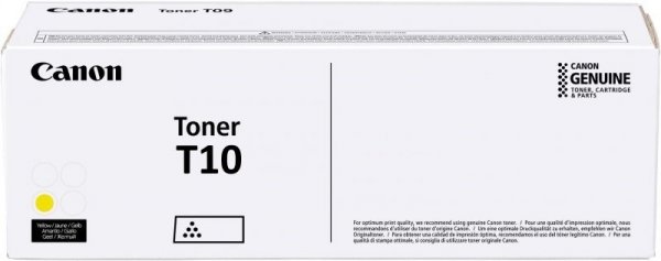 Toner Canon T10 Y, 4563C001, yellow, 10000s, high capacity