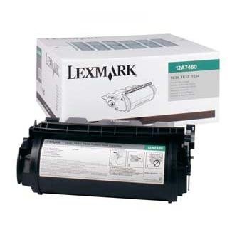 Toner Lexmark 12A7460. black. 5000s. return. Lexmark T630. T632. T634. X630. X632e 12A7460