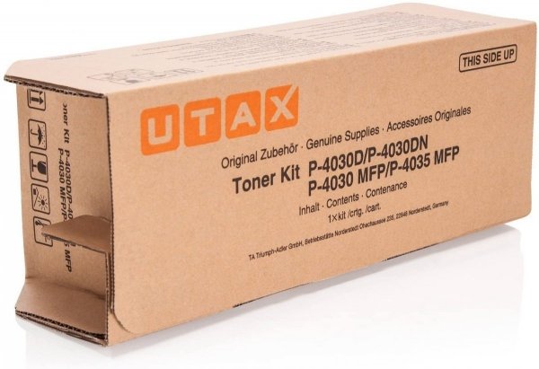 Toner UTAX 4434010010, black, 12500s, Utax P-4030D, P-4030DN 4434010010