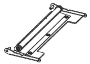Części / ZEBRA / Kit Peel Bracket Assy ZE500-6 RH & LH 