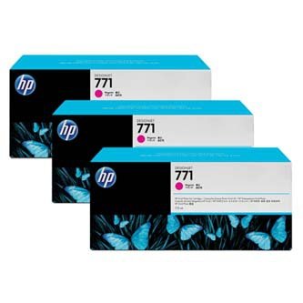 HP oryginalny tusz / tusz CR252A, magenta, 3x775ml, HP 771, HP 3-Pack, Designjet Z6200
