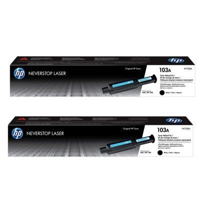 Toner Reload Kit W1103AD, black, 5000 (2x2500)s, HP 103AD, HP Neverstop Laser MFP 1200, Neverstop Laser 10