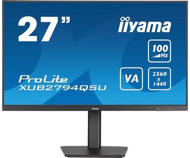 Monitor 27 cali XUB2794QSU-B6 VA,QHD,HDMI,DP,100Hz,HAS(150mm),USB3.2