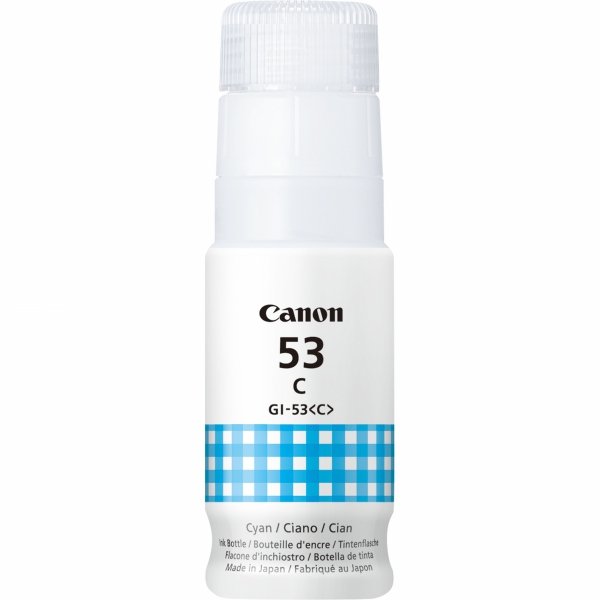 Tusz Canon GI-53 C, 4673C001, cyan, 3700s