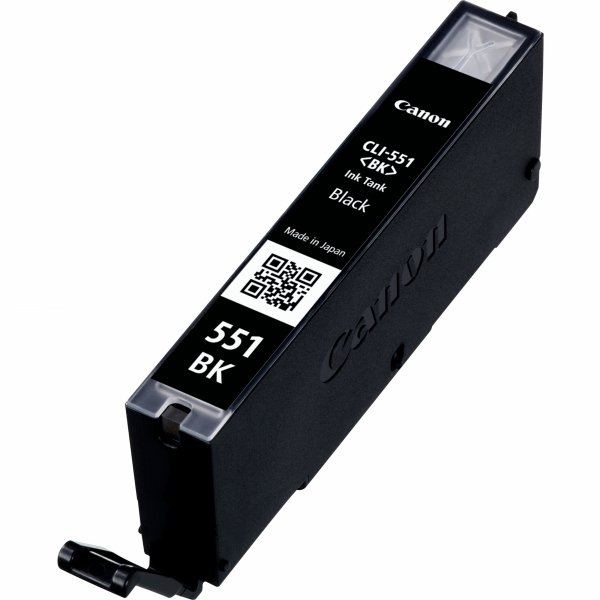 Tusz Canon CLI551BK. black. 7ml. 6508B001. Canon PIXMA iP7250. MG5450. MG6350 6508B001
