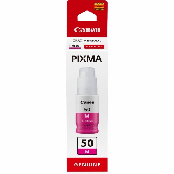 Tusz Canon GI-50 M, magenta, 7700s, 9ml, 3404C001, Canon PIXMA G5050,G6050,GM2050 3404C001