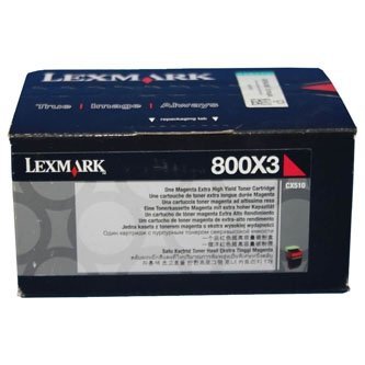 Toner Lexmark 80C0X30, magenta, 4000s, extra duża pojemnośÄ‡, Lexmark CX510de, CX510dhe, CX510dthe 80C0X30
