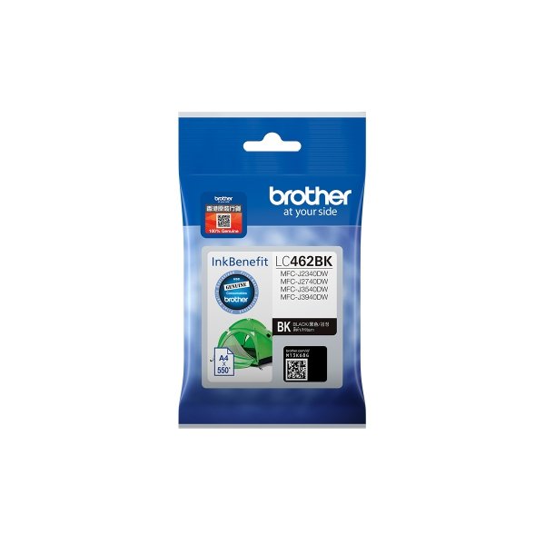 Tusz Brother LC-462BK, black, 550s, Brother MFC J2340DW, MFC J3540DW, MFC J3940DW