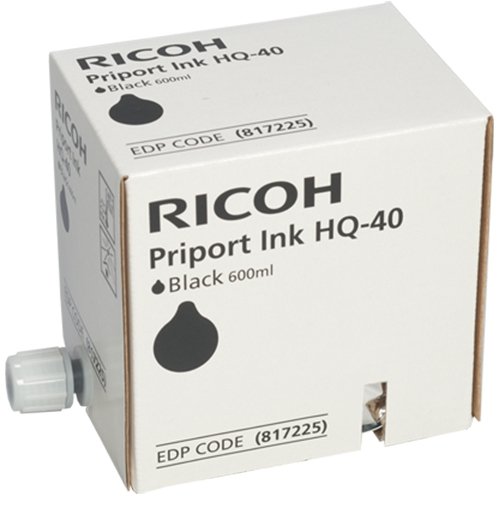Tusz Ricoh 817225. black. 600ml. Ricoh JP4500. 4550 817225