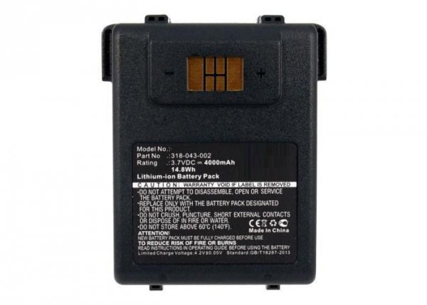 Części / CoreParts / zamiennik / Battery for Intermec Scanner 14.8Wh Li-ion 3.7V 4000mAh Black, CN70, CN70e