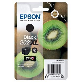 Tusz EPSON 202XL Kiwi 13.8ml BK