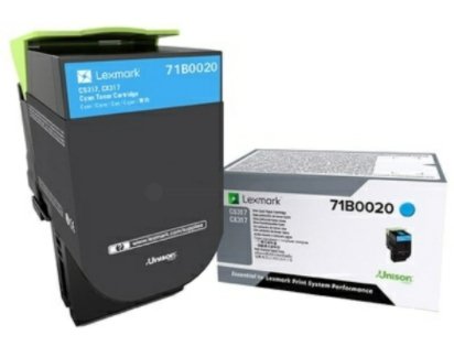 Toner Lexmark 73B0020, cyan, 15000s, Lexmark CX827de, CS827de 73B0020
