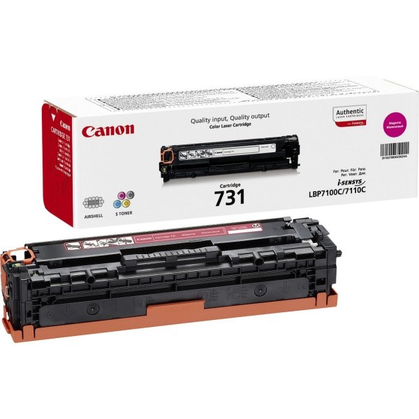 Toner Canon CRG731. magenta. 1500s. 6270B002. Canon LBP-7100Cn. 7110Cw. MF 8280Cw 6270B002