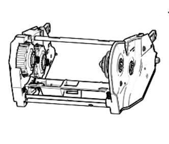Części / ZEBRA / Kit, Ribbon Carriage, ZD420T  ZD620T P1080383-209, 1 pc(s) 
