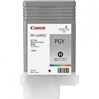Canon oryginalny wkład atramentowy / tusz PFI103PGY. photo grey. 130ml. 2214B001. ploter iPF-5100. 6100 2214B001