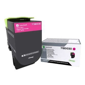 Toner Lexmark 71B0030, magenta, 2300s, Lexmark 71B0030