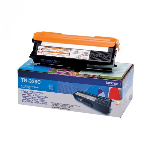 Toner Brother TN328C. cyan. 6000s. Brother HL-4570CDW TN328C